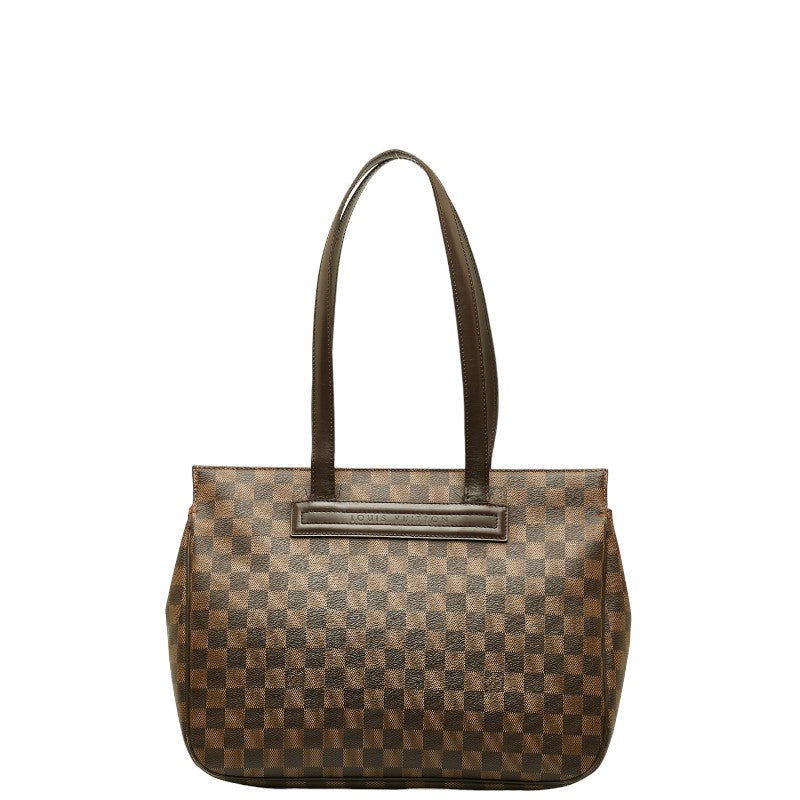 Louis Vuitton Louis Vuitton Damière N51123 Toast Bag PVC/Leather Brown