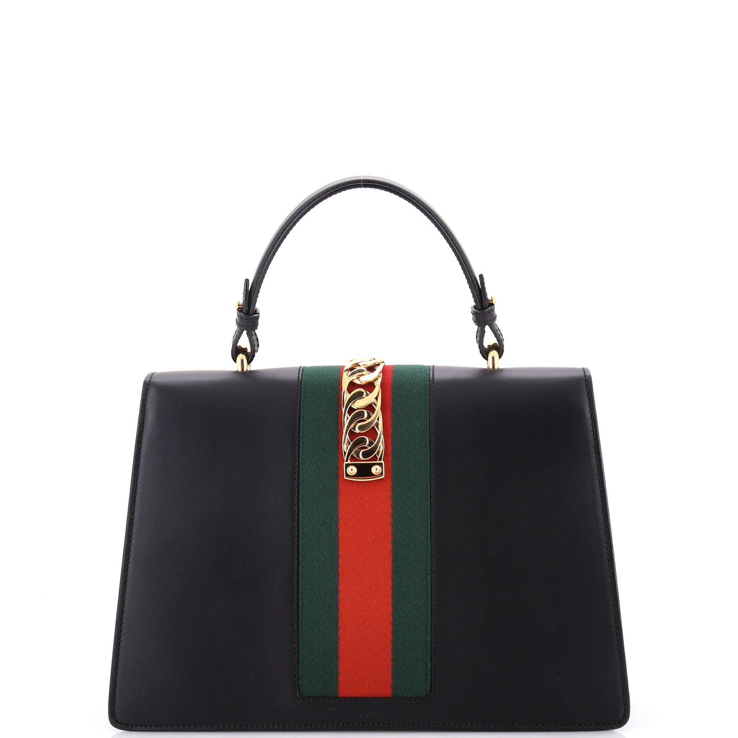 Sylvie Top Handle Bag Leather Medium