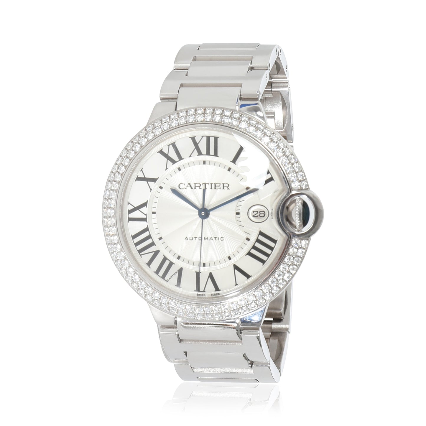 CARTIER Ballon Bleu de WE9009Z3 Unisex Watch in 18kt White Gold