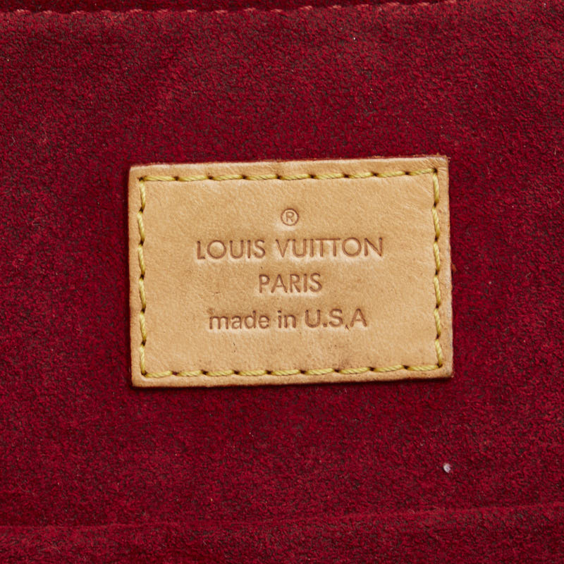 Louis Vuitton Monogram M51141 Brown PVC Leather  Louis Vuitton