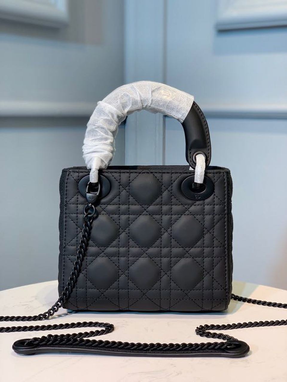 GLAMI Mini Lady Bag Black For Women 6.5in/17cm CD M0505SLOI_M989