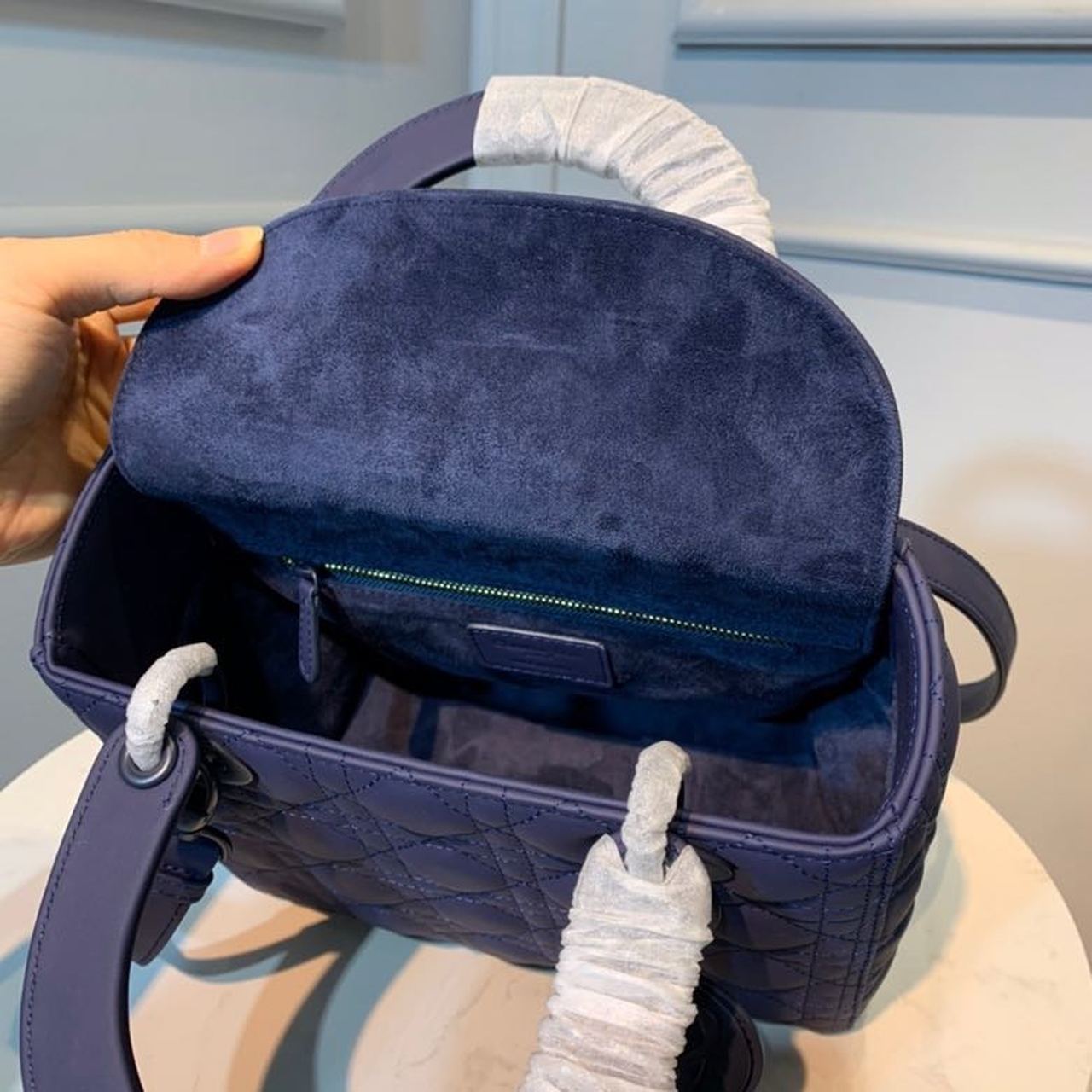 GLAMI MeGLAMIum Ultramatte Lady Bag Blue For Women 9.5in/24cm CD M0565ILOI_M85B