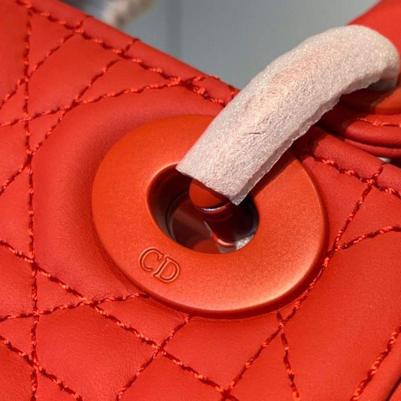 GLAMI Mini Lady Bag with Chain Matte Hardware Spring/Summer Collection, Red , For Women WomenÃ¢â‚¬â„¢s Handbags, 18cm CD