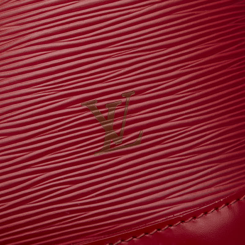 Louis Vuitton Epic Alma Bag Boston Bag M52147 Castilian Red Leather  Louis Vuitton