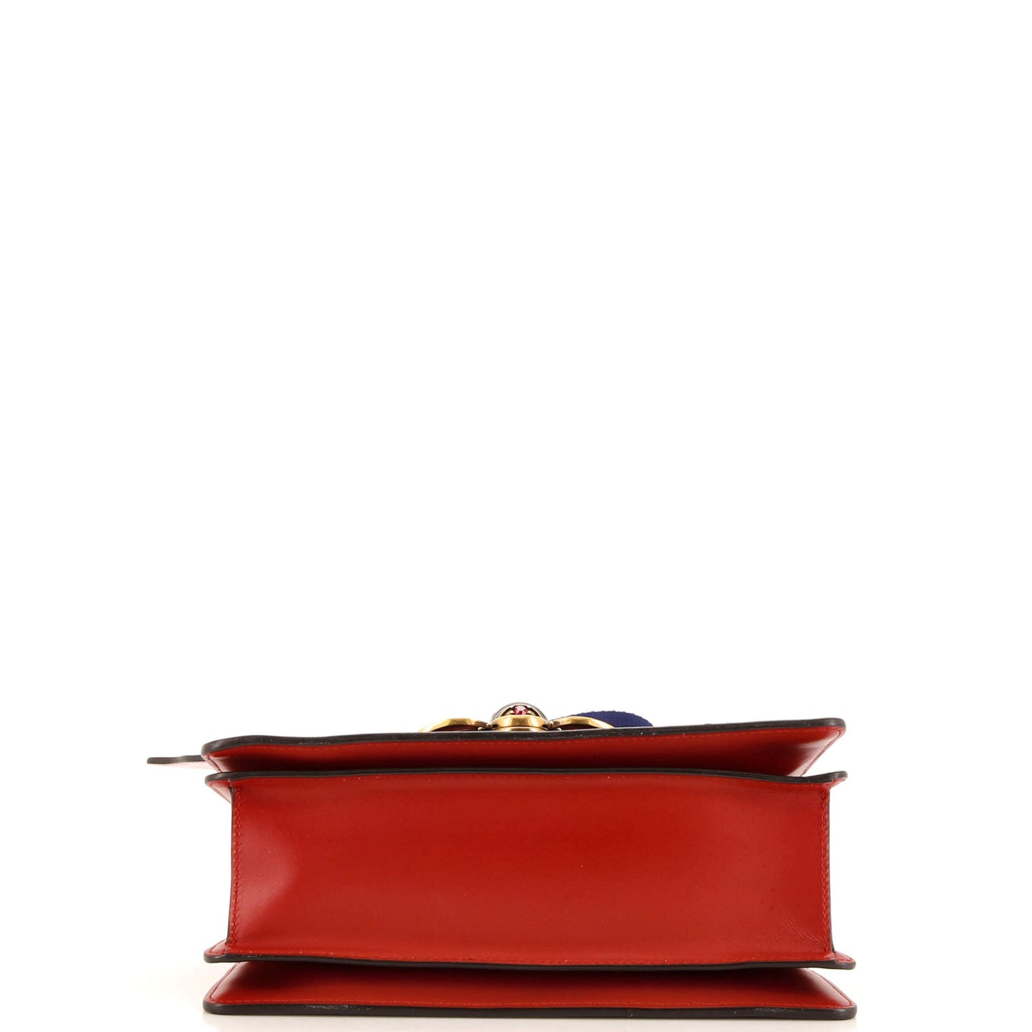 Queen Margaret Top Handle Bag Colorblock Leather Small