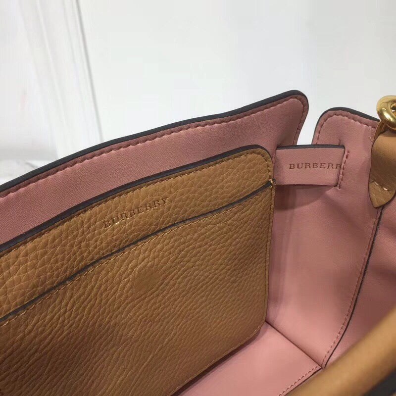 GLAMI The Small Equestrian Knight Top Handle Belt Bag Brown For Women, Bags 14in/36cm