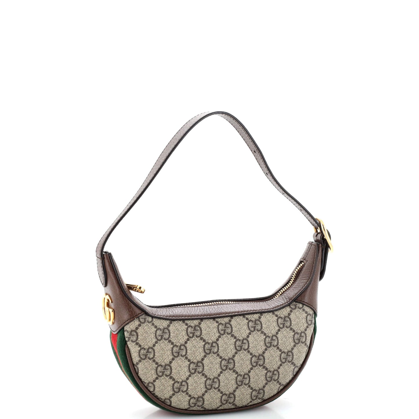 Ophidia Zip Hobo GG Coated Canvas Mini