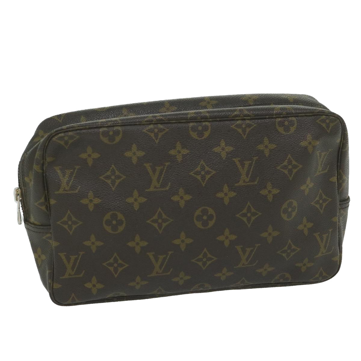Durable Monogram Canvas Pouch