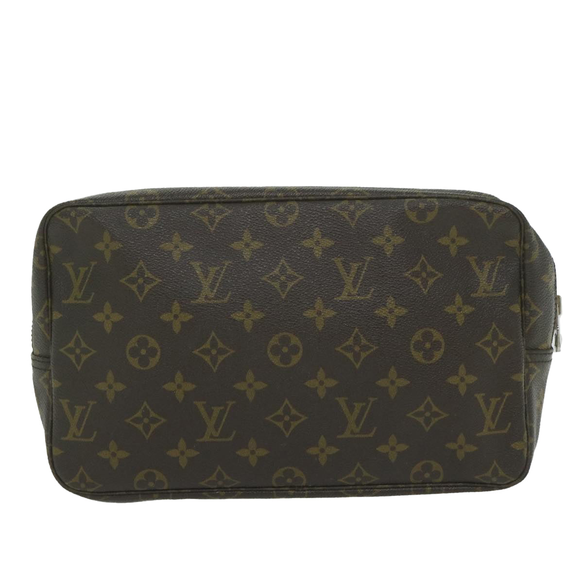 Durable Monogram Canvas Pouch