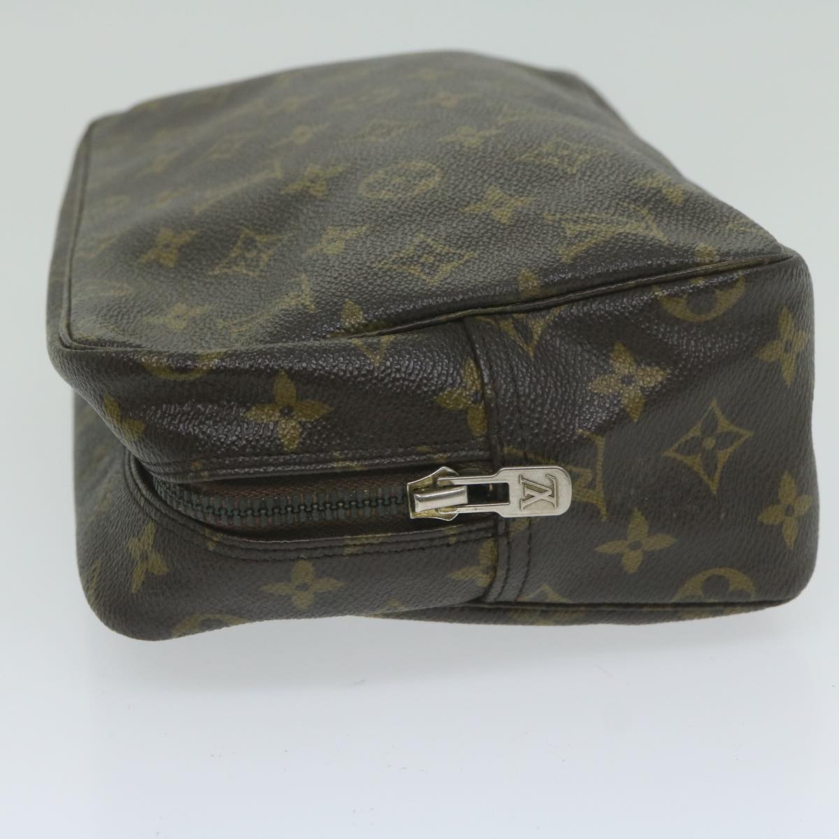 Durable Monogram Canvas Pouch