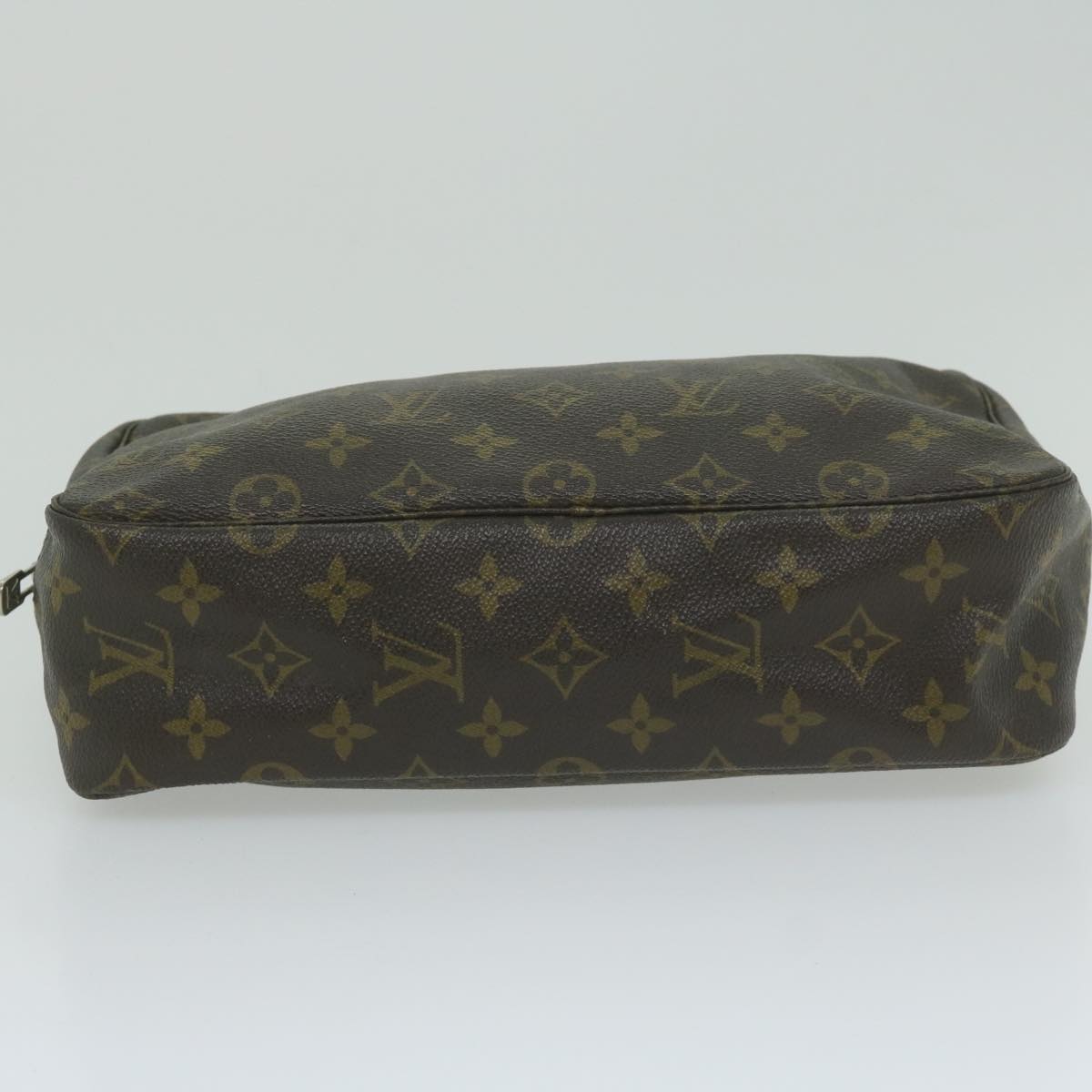 Durable Monogram Canvas Pouch