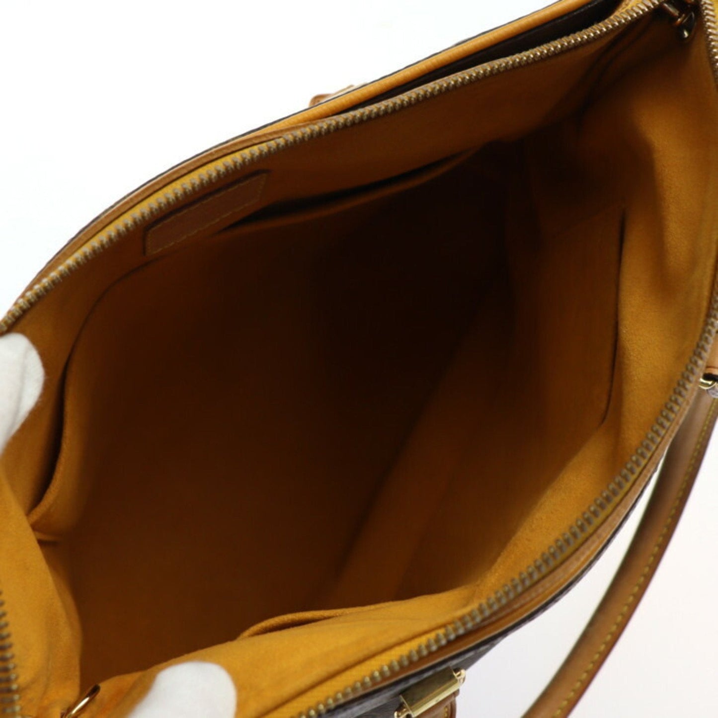 Versatile Monogram Leather Bag with Shoulder Strap