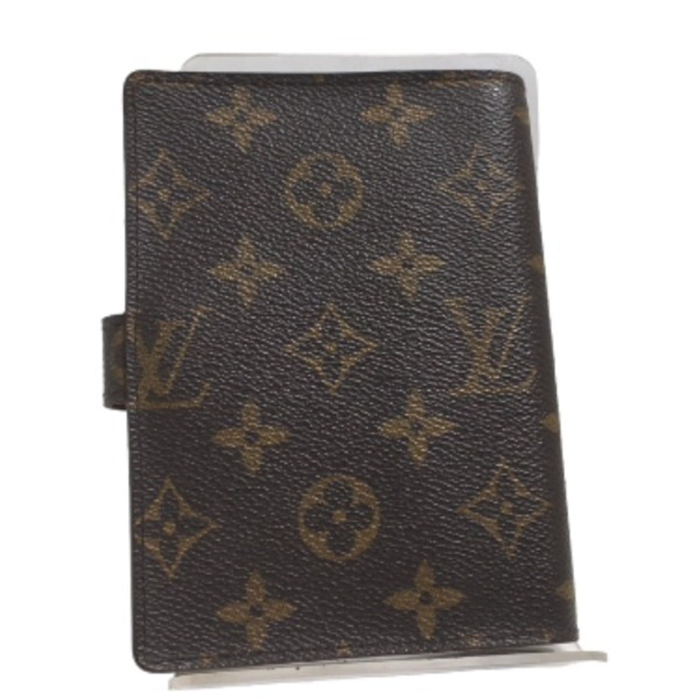 Stylish Brown Canvas Agenda Organizer