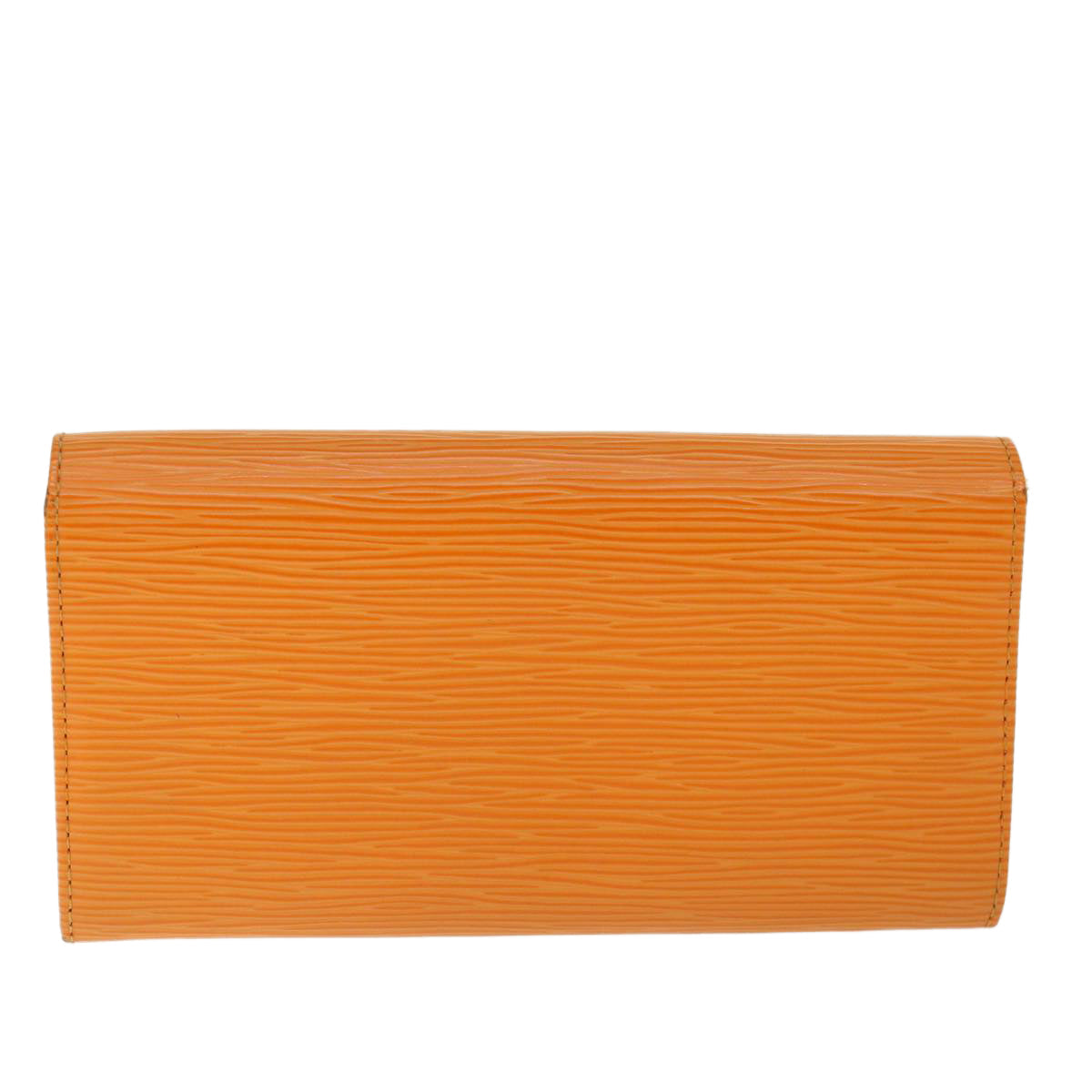 Epi Leather Long Wallet with Metal Fittings