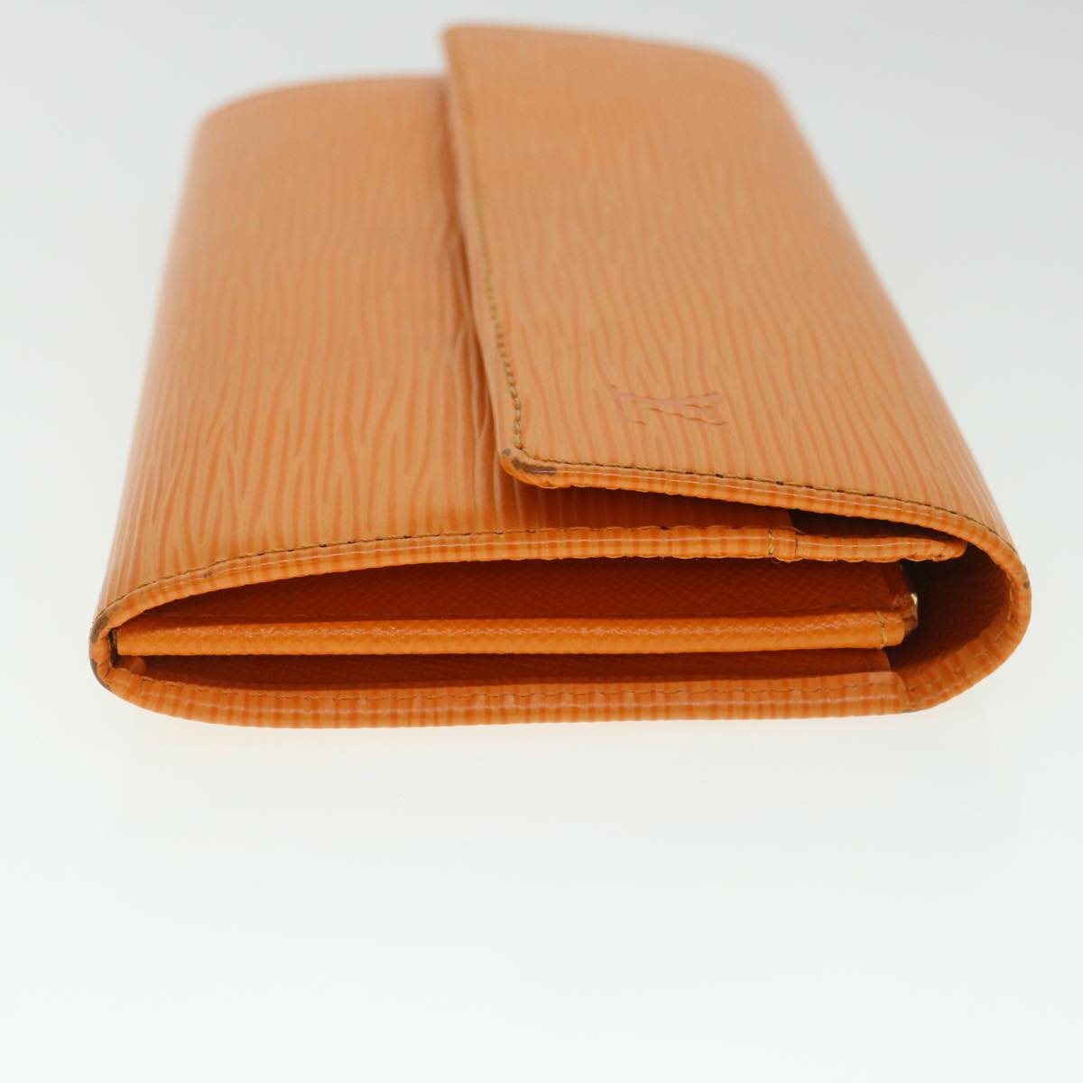 Epi Leather Long Wallet with Metal Fittings