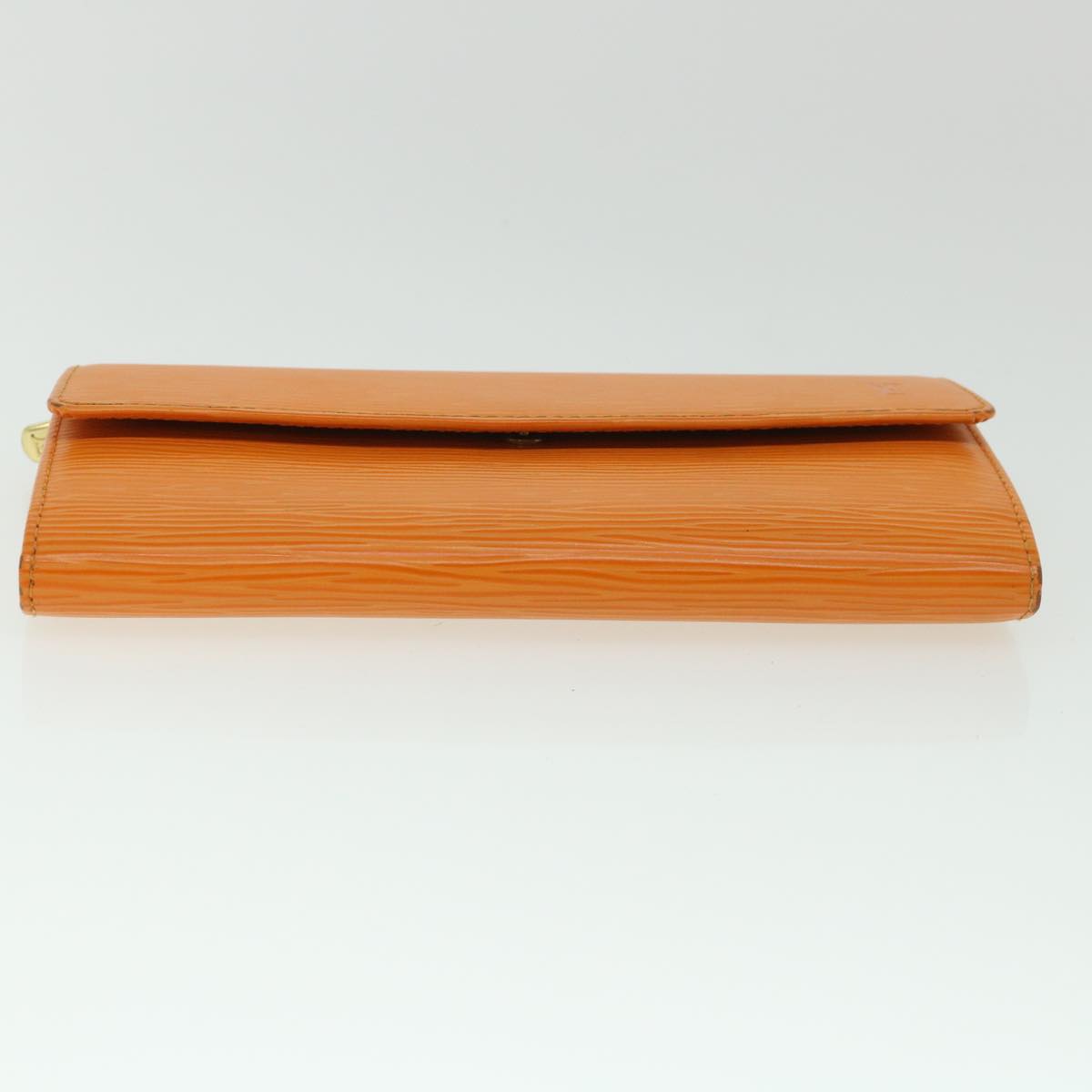 Epi Leather Long Wallet with Metal Fittings