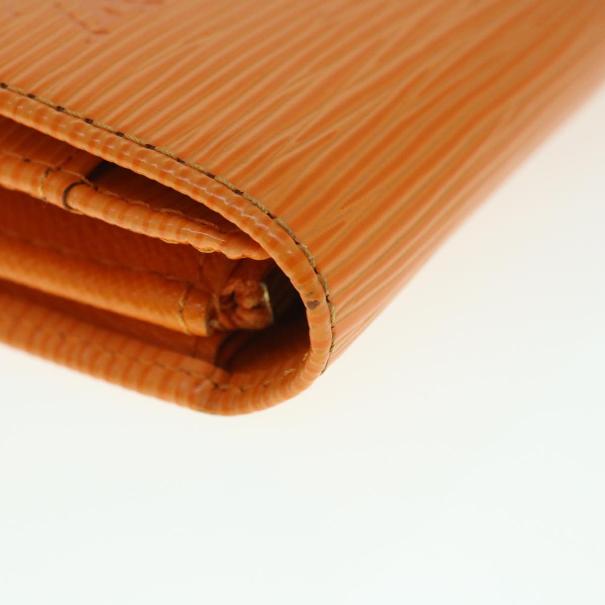 Epi Leather Long Wallet with Metal Fittings