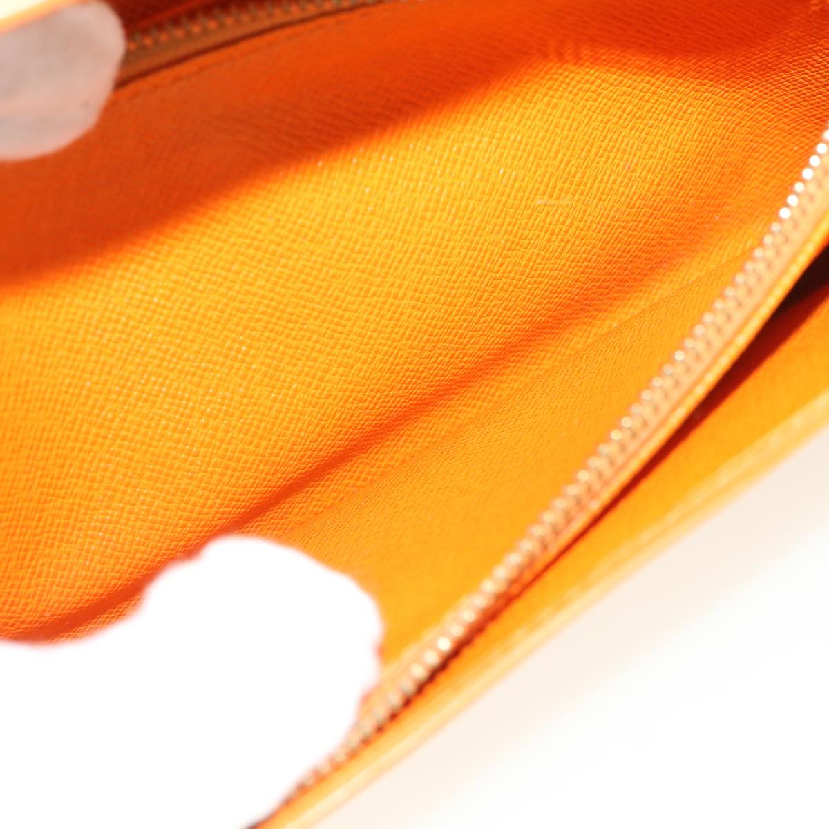 Epi Leather Long Wallet with Metal Fittings