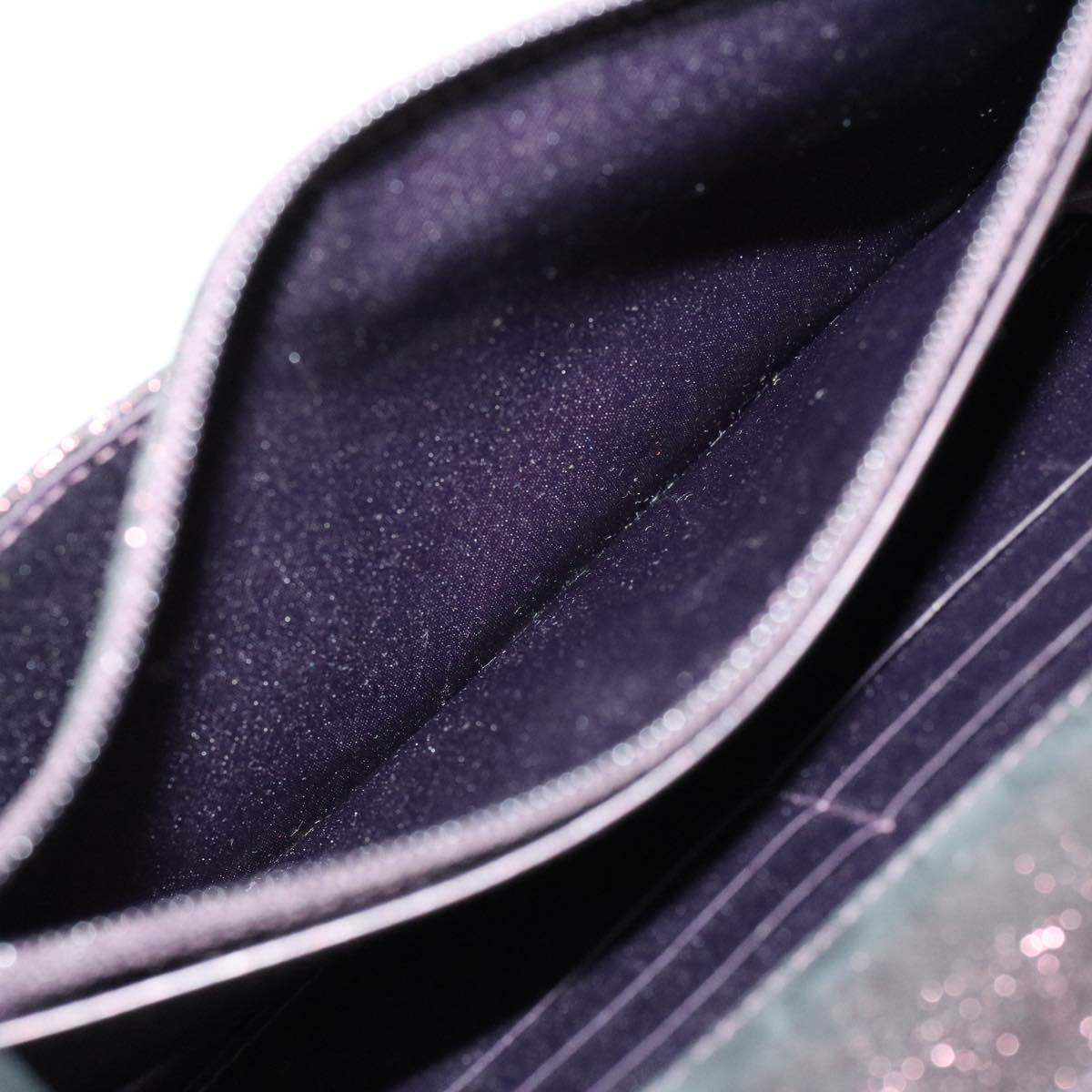 Chanel Captivating Purple Satin Matelasse Shoulder Bag