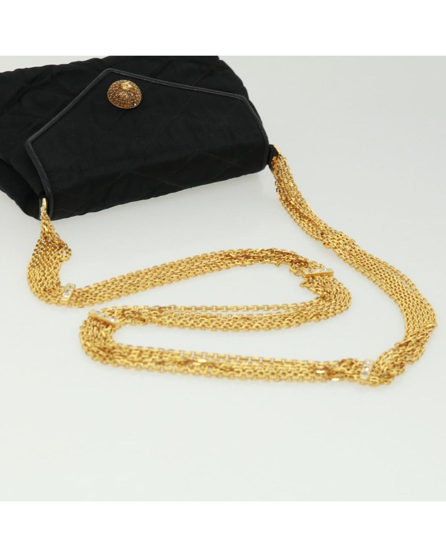 CHANEL Envelope Style Quilted Chain Bag