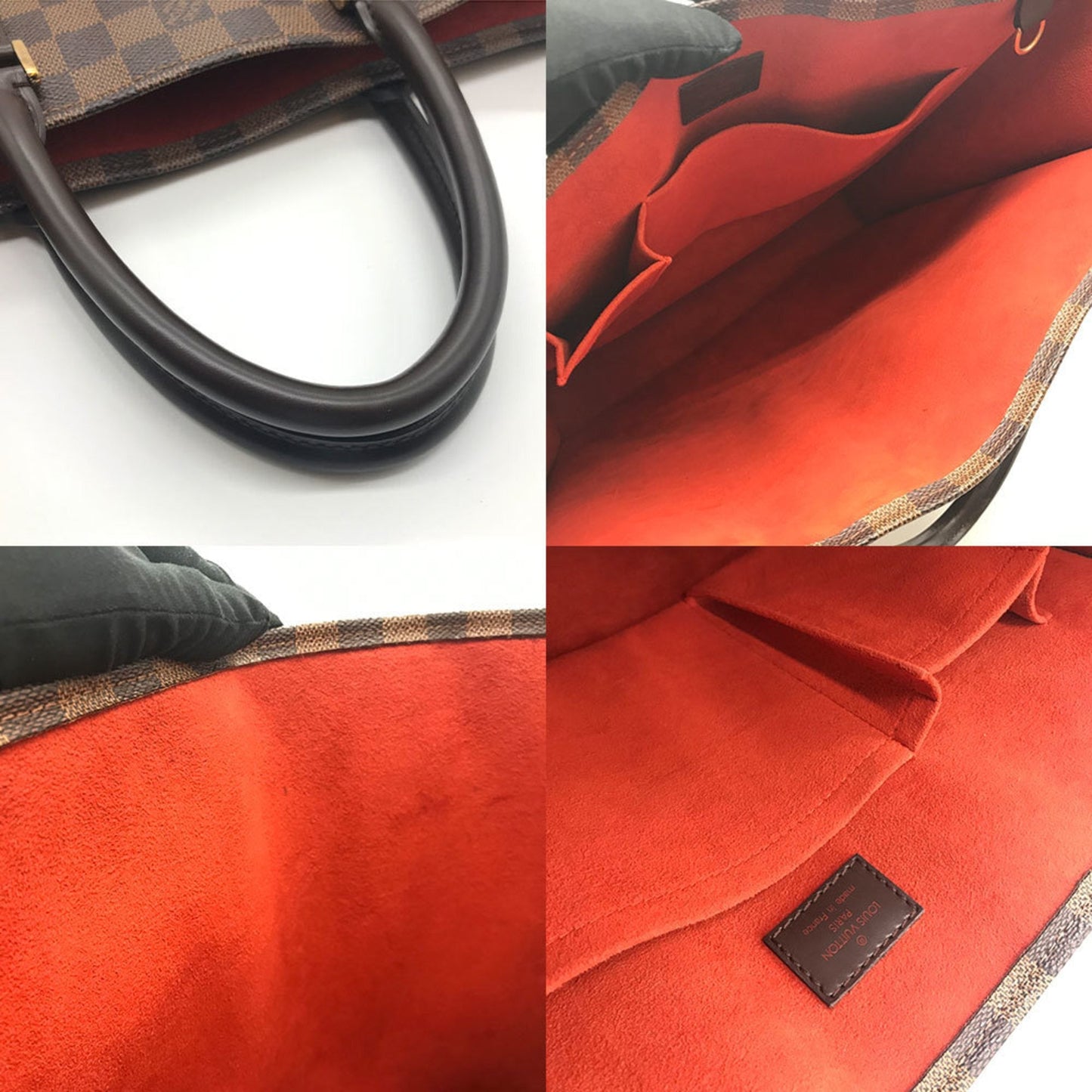 Versatile Damier Canvas Tote Bag
