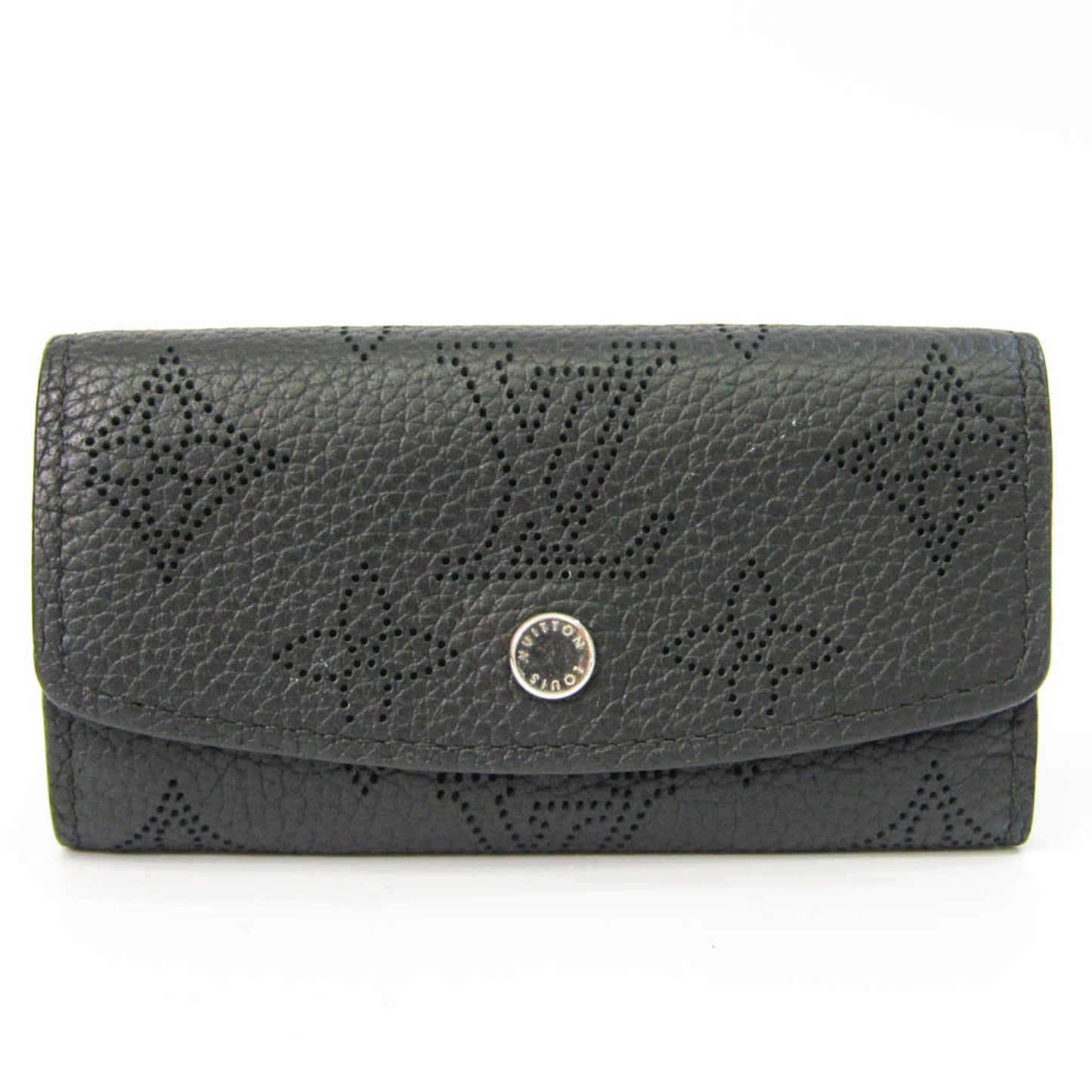 Multicles 4 Black Leather Wallet by Louis Vuitton