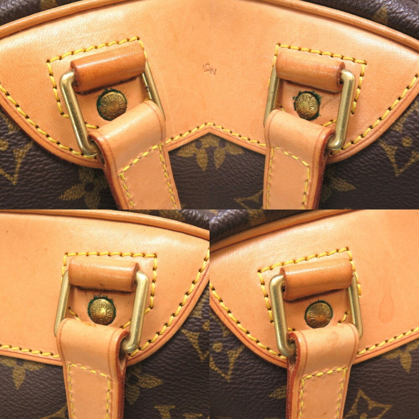 Classic Brown Monogram Canvas Handbag