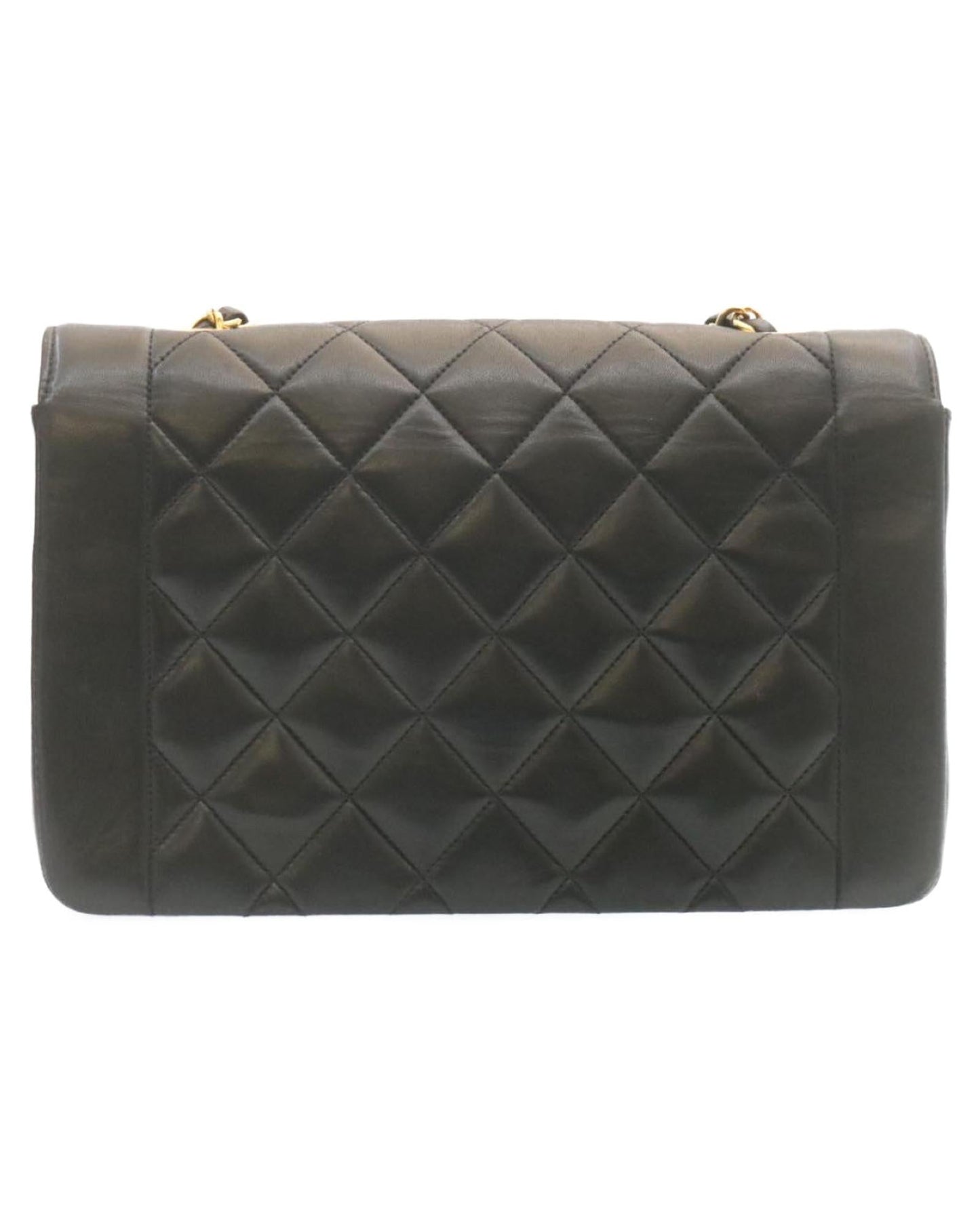 CHANEL Classic Flap Bag Quilted Satin Leather