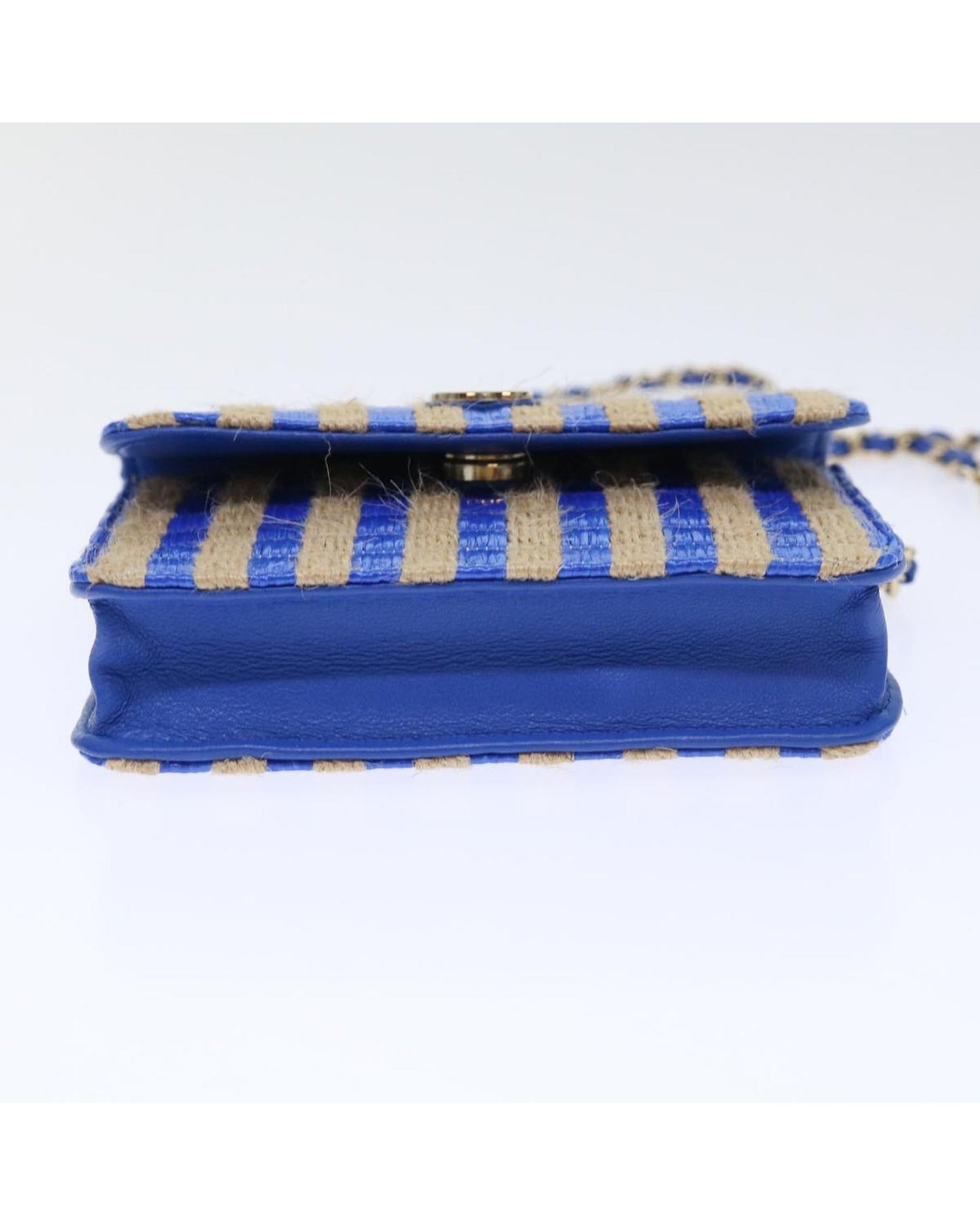 CHANEL Mini Flap Bag Raffia Style