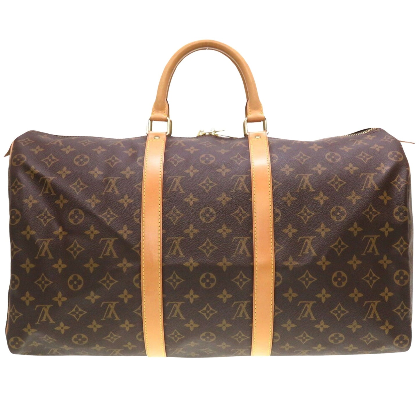 Louis Vuitton Keepall 50 Canvas Travel Bag