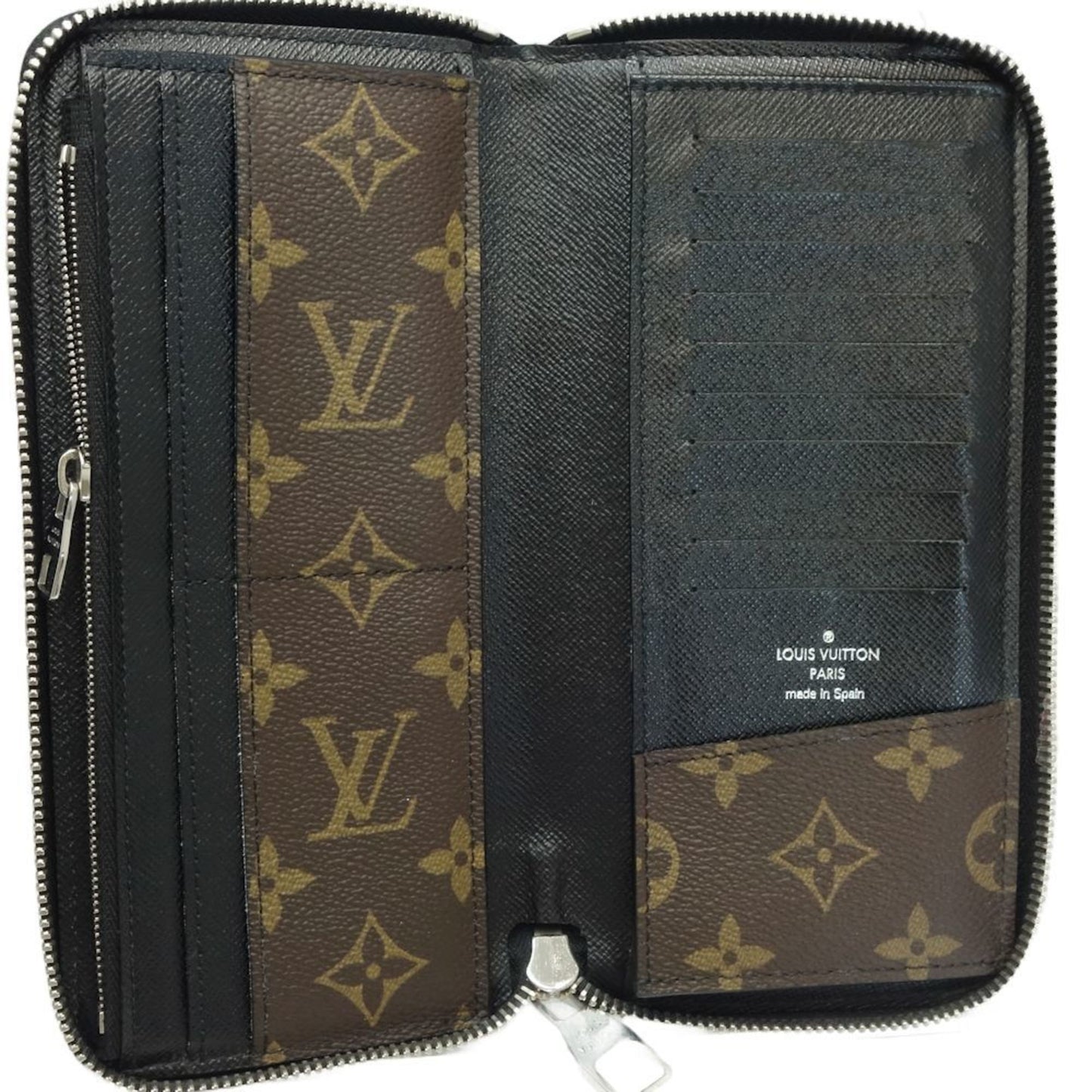 Canvas Long Wallet with Accessories and Storage Bag