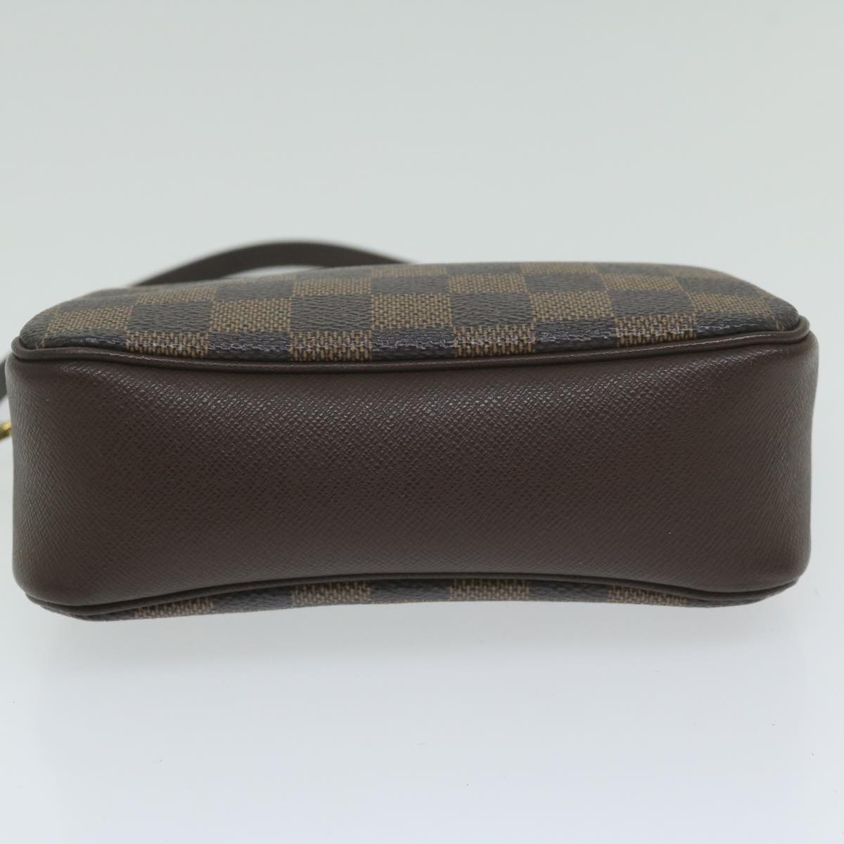 Damier Ebene Canvas Clutch/Shoulder Bag