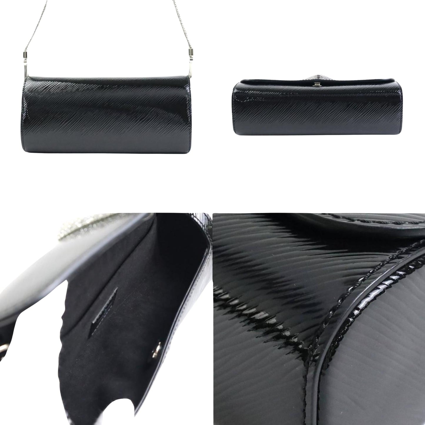 Elegant Leather Night Box with Shoulder Strap