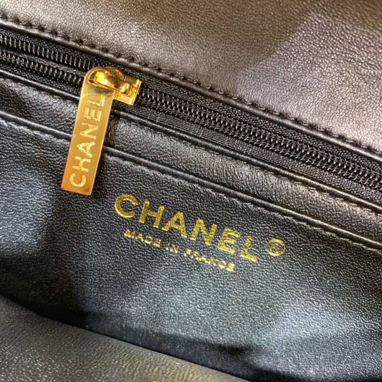 CHL Classic GlamIap Bag Gold Toned Hardware Black For Women Bags, Shoulder And Crossbody Bags 7.8in/20cm A01116