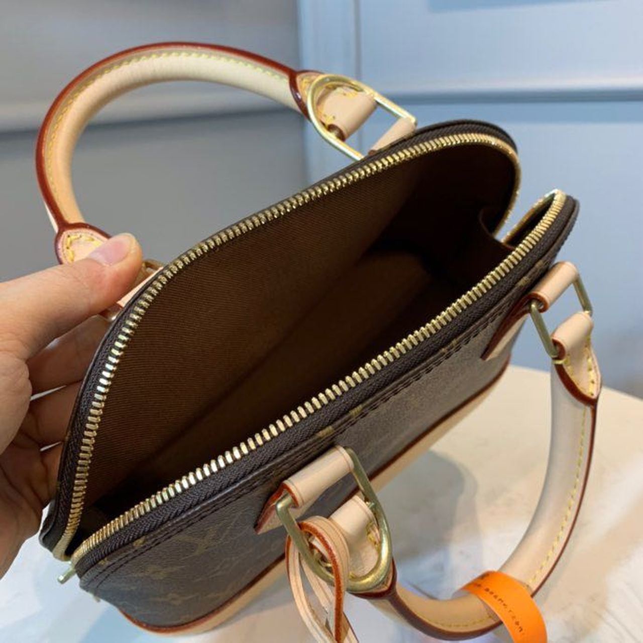 LV Alma GLAMI Monogram Canvas Beige For Women,  Shoulder And Crossbody Bags 9.2in/23.5cm LV M53152