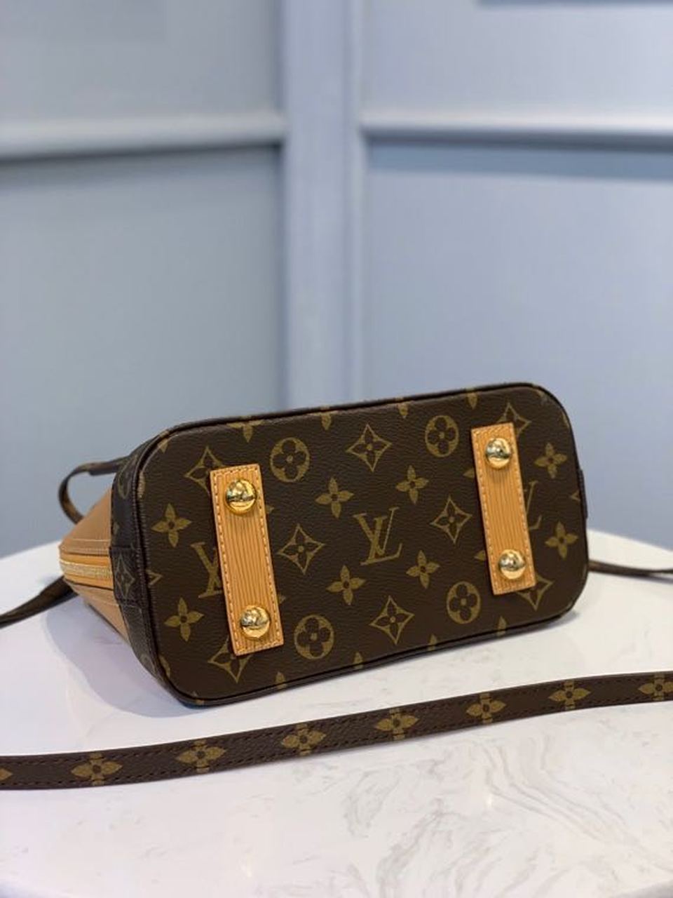 LV Alma GLAMI Epi/Monogram Canvas Caramel For Women, WomenÃ¢â‚¬â„¢s Handbags, Shoulder And Crossbody Bags 9.8in/25cm LV