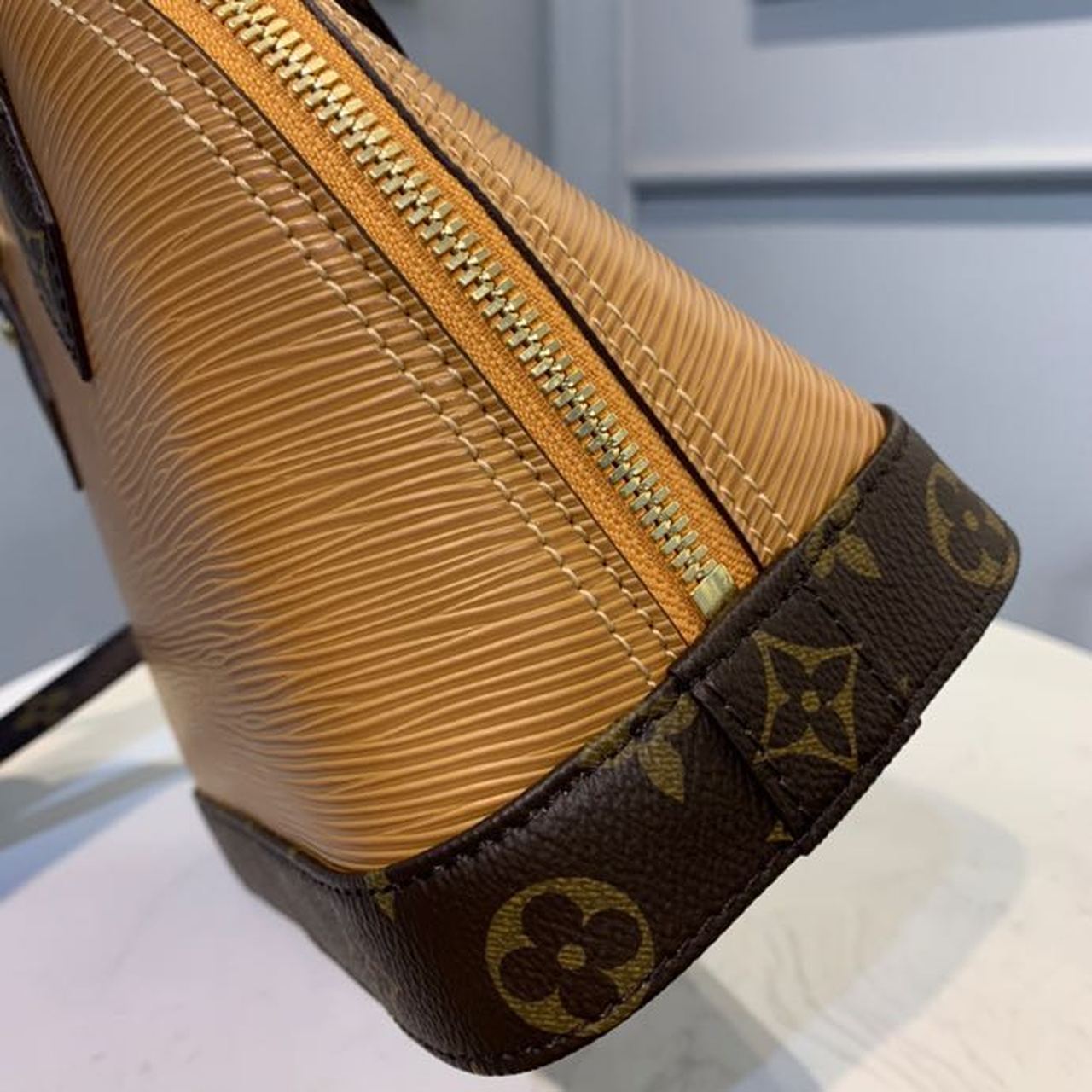 LV Alma GLAMI Epi/Monogram Canvas Caramel For Women, WomenÃ¢â‚¬â„¢s Handbags, Shoulder And Crossbody Bags 9.8in/25cm LV