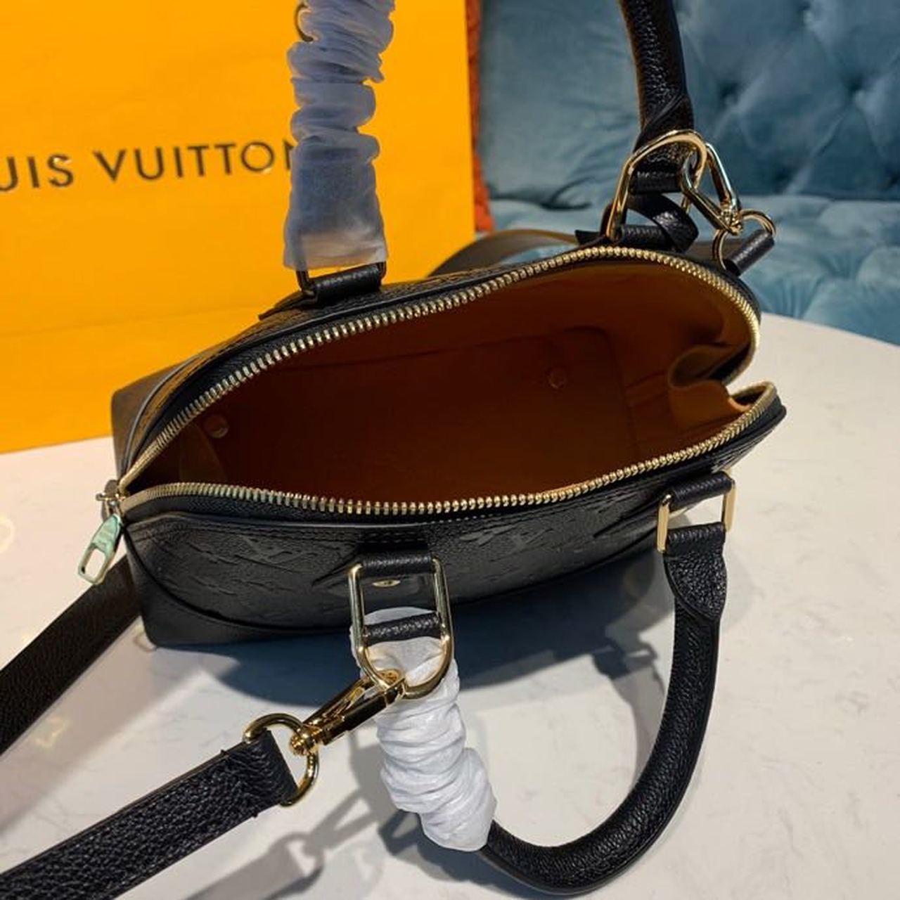 LV Neo Alma GLAMI Monogram Empreinte Canvas Black For Women,  Shoulder And Crossbody Bags 9.8in/25cm LV M44829