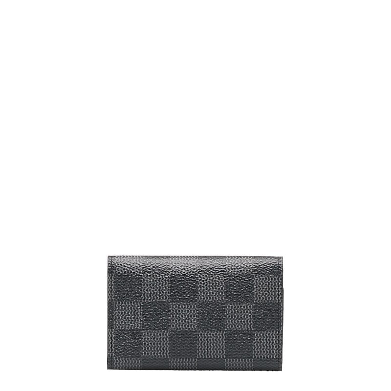 Louis Vuitton Graphite Multicle 6 Keycase N62662 Black PVC Leather  Louis Vuitton