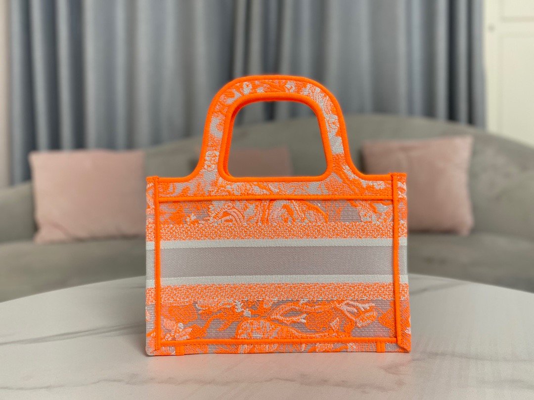 GLAMI Mini Book Tote Orange For Women, WomenÃ¢â‚¬â„¢s Handbags 22.5cm/9in CD S5475ZRVJ_M057