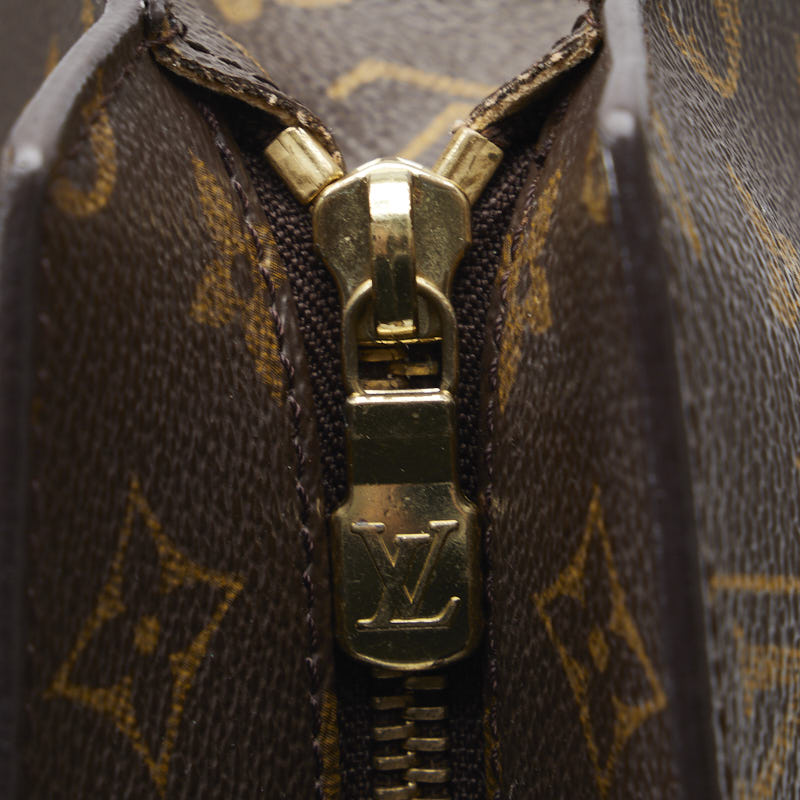 Louis Vuitton Monogram Babylon Tote Bag M51102 Brown PVC Leather  Louis Vuitton