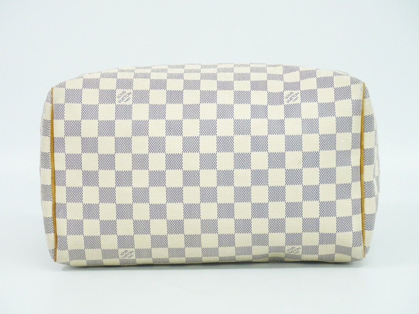 Louis Vuitton Speedy 30  Canvas Handbag