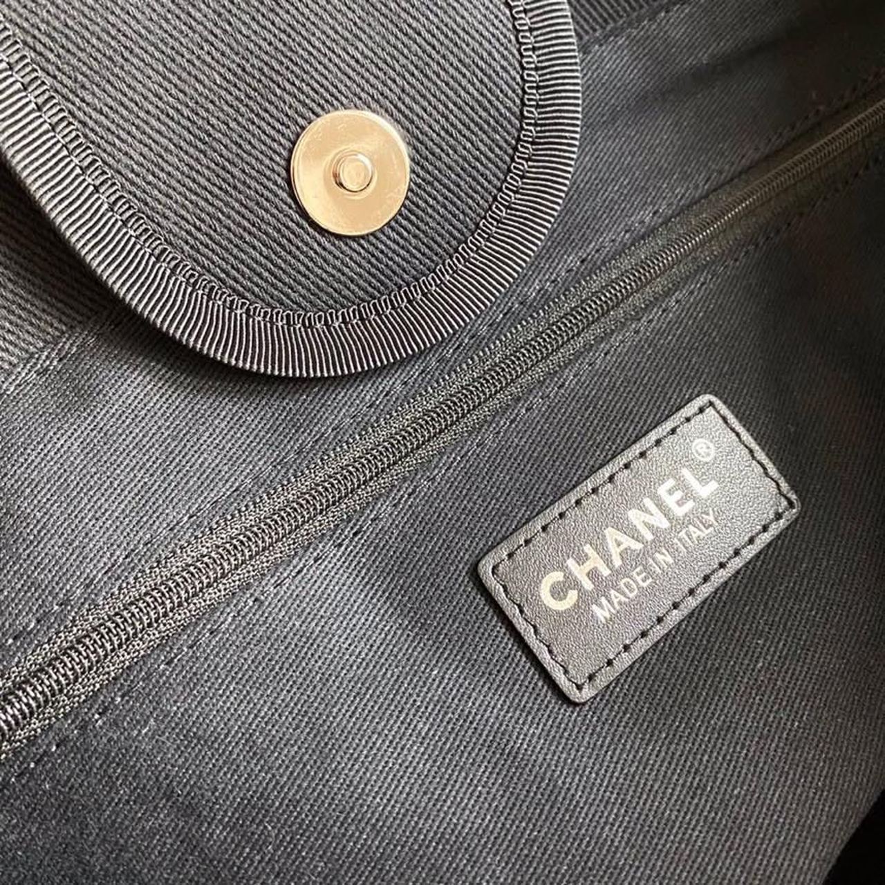 CHL Large Deauville Pearl Tote Bag Black For Women Handbags, Shoulder Bags 15in/38cm A66941