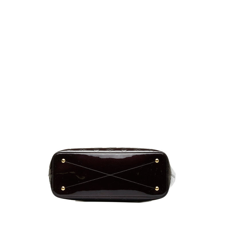 Louis Vuitton Monogram Verney Long Beach MM Tortoise Bag M90475 Amarant Pearl Patent Leather  Louis Vuitton
