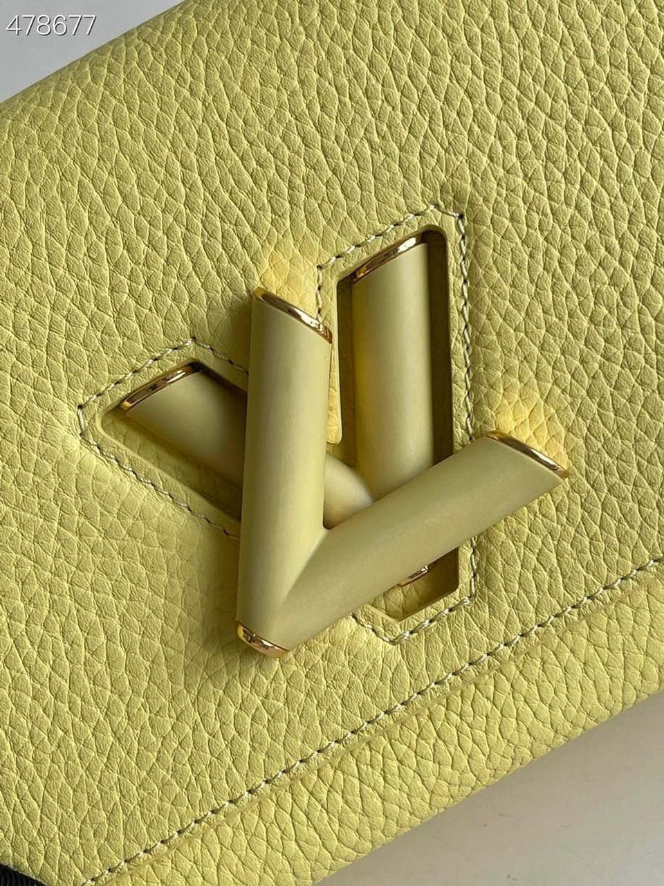 LV Twist PM Ginger Yellow For Women, WomenÃ¢â‚¬â„¢s Handbags, Shoulder And Crossbody Bags 7.1in/18cm LV M58571