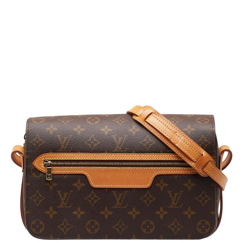 Louis Vuitton Monogram Saint Germain 28  Shoulder Bag M51207 Brown PVC Leather  Louis Vuitton