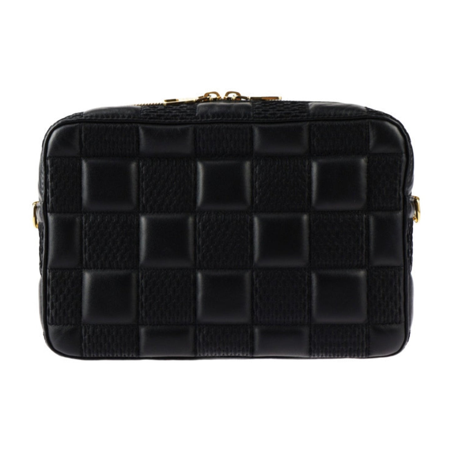 Elegant Black Leather Shoulder Bag - Excellent Condition