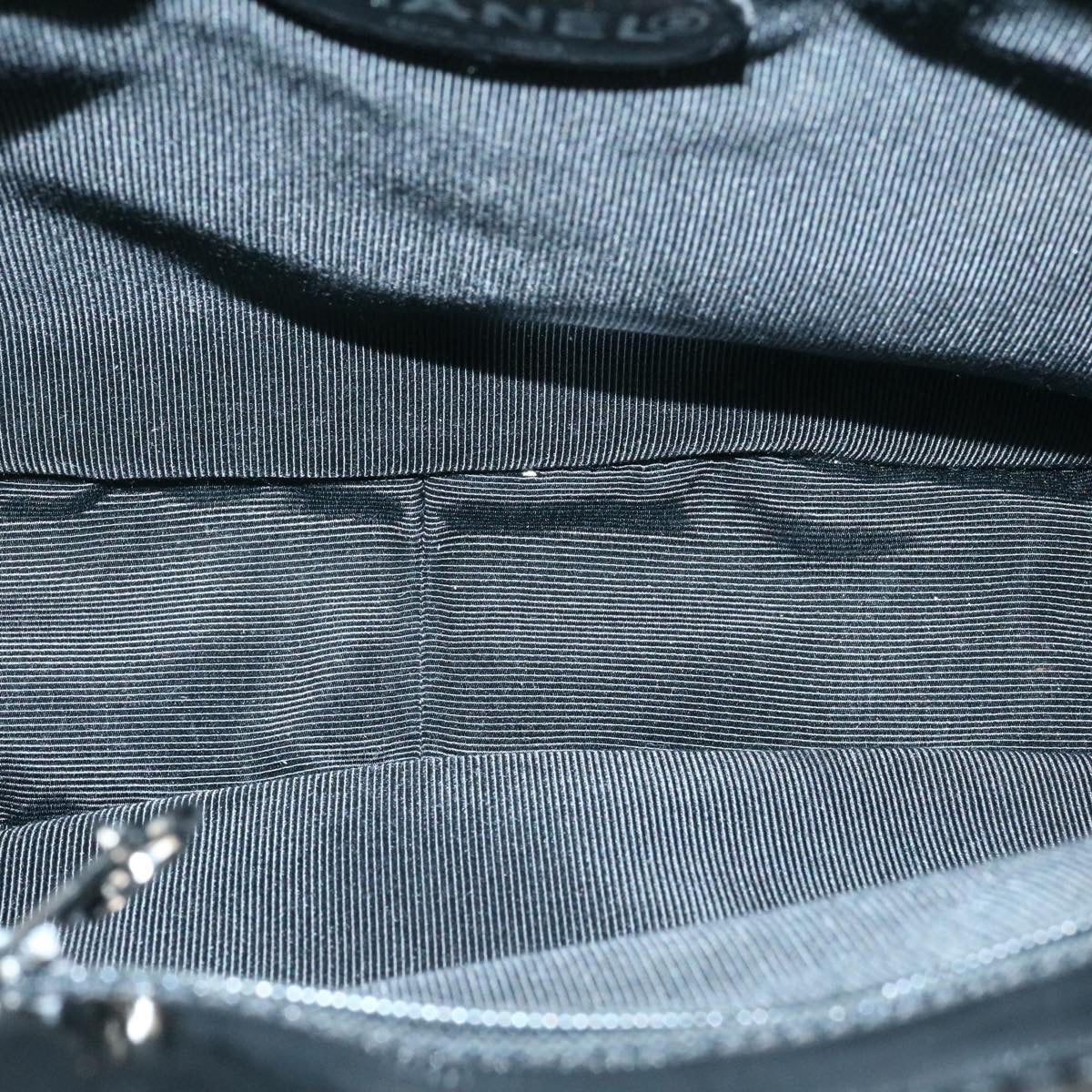 Chanel Black Patent Leather Shoulder Bag by Chanel