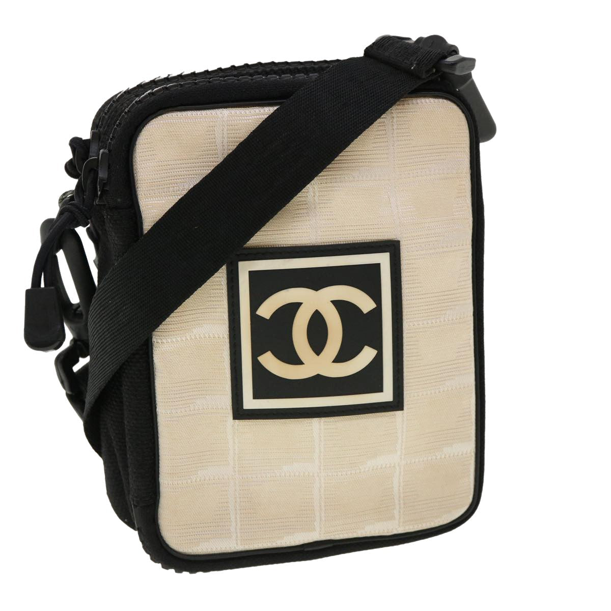 Chanel Abstract Multicolour Canvas Shoulder Bag