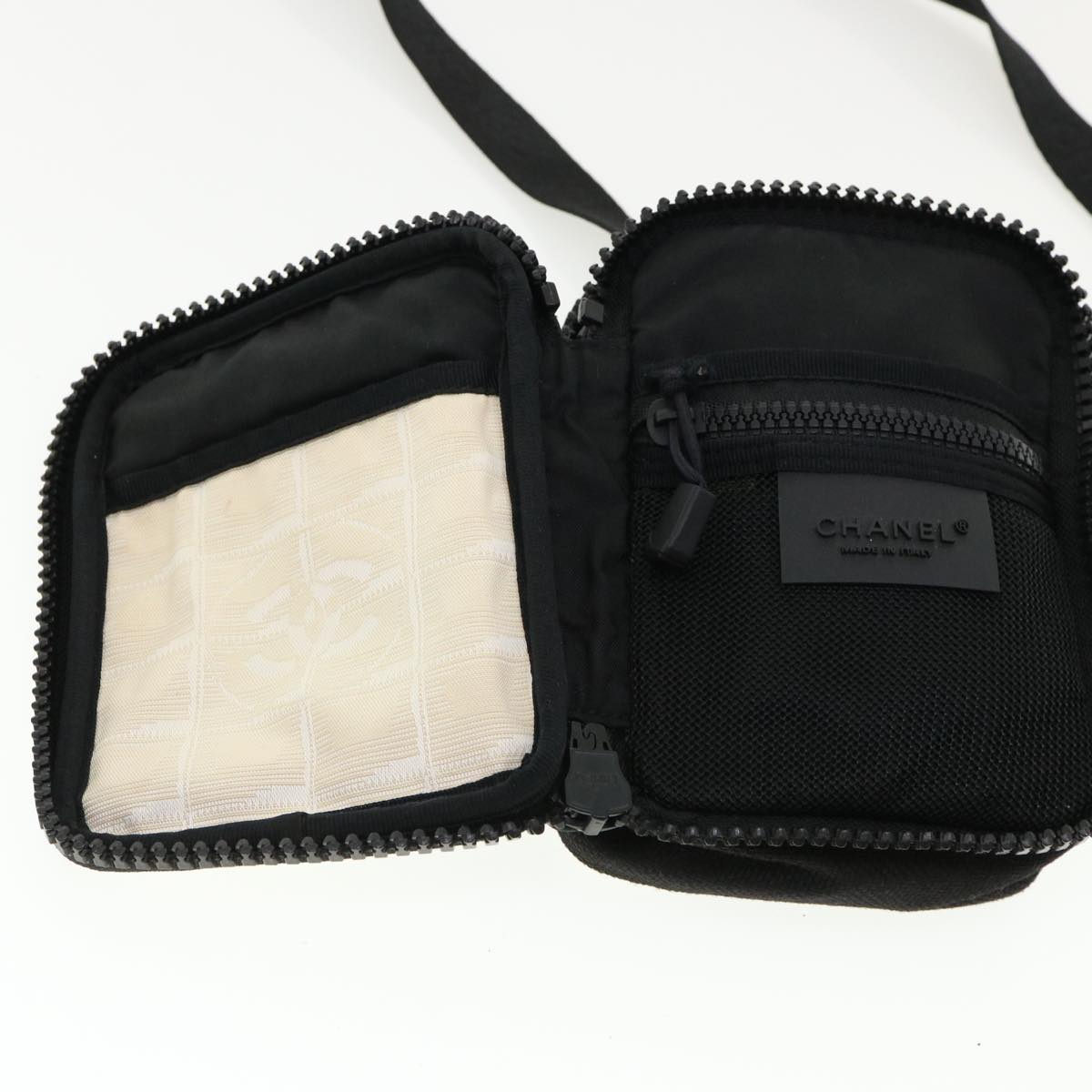 Chanel Abstract Multicolour Canvas Shoulder Bag